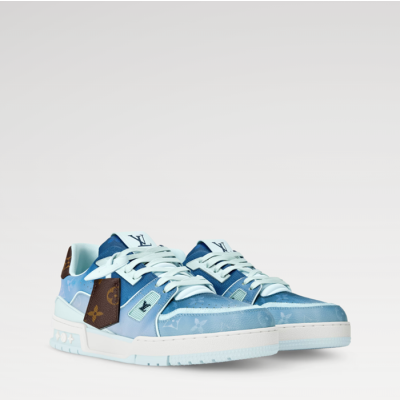 루이비통 남/녀 트레이너 스니커즈 - Louis vuitton Unisex Trainer Sneakers - lvs13642x