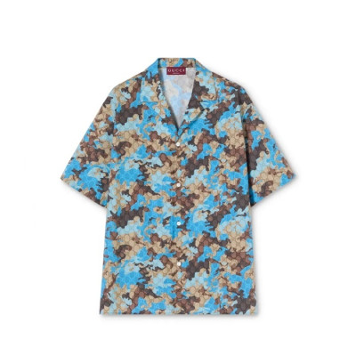 구찌 남성 반팔 셔츠 - Gucci Mens Polo Shirts - guc13901x