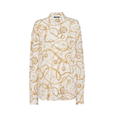 발망 여성 트렌디 셔츠 - Balmain Womens Trendy Shirts - bac13920x