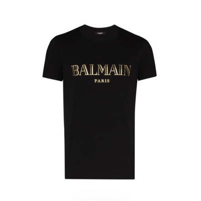 발망 남성 라운드 반팔티 - Balmain Mens Round Tshirt - bmc13945x