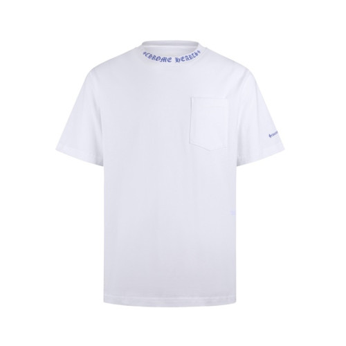 크롬하츠 남성 라운드 반팔티 - Chrom Hearts Mens Round Tshirt - chc13956x