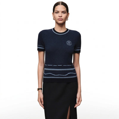 에르메스 여성 크루넥 반팔티 - Hermes Womens Round Tshirt - hec13969x