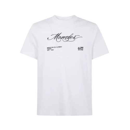 몽클레어 남성 반팔 티셔츠 - Moncler Mens Round Tshirt - moc13975x
