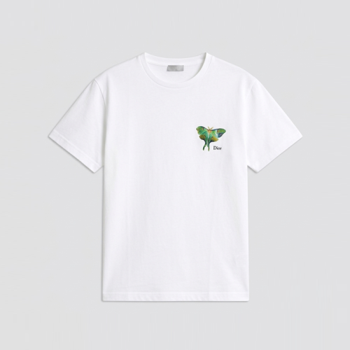 디올 남성 라운드 반팔티 - Dior Mens Round Tshirt - dic13977x