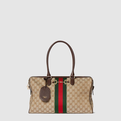 구찌 여성 보르세토 라지 보스턴백 - Gucci Womens Borsetto Large Boston Bag - gub14814x