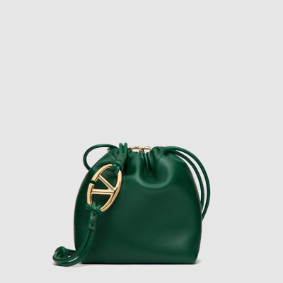 발렌티노 여성 브이로고 푸프 미니 버킷 백 - Valentino Womens V-Logo Pouf Mini Bucket Bag - vab14828x