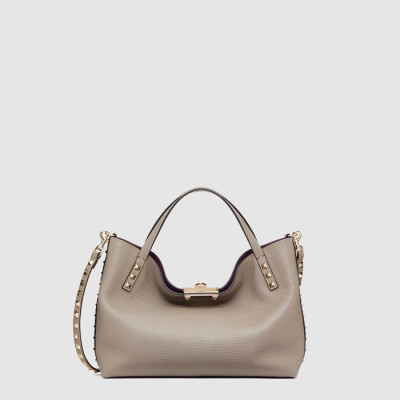 발렌티노 여성 스몰 가죽 락스터드 백 - Valentino Womens Small Leather Rockstud Bag - vab14847x