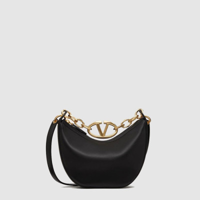 발렌티노 여성 브이로고 문 미니 호보백 - Valentino Womens V-Logo Moon Mini Hobo Bag - vab14906x