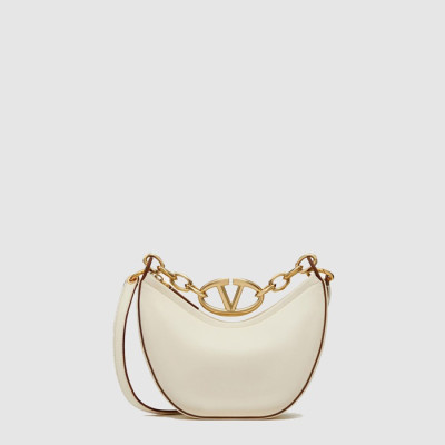 발렌티노 여성 브이로고 문 미니 호보백 - Valentino Womens V-Logo Moon Mini Hobo Bag - vab14907x