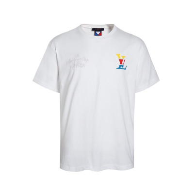 루이비통 남성 라운드 반팔티 - Louis vuitton Mens Round Tshirt - lvc13984x