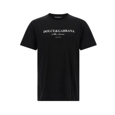 돌체앤가바나 남성 라운드 티셔츠 - Dolce&Gabbana Mens Round Tshirt - doc13998x