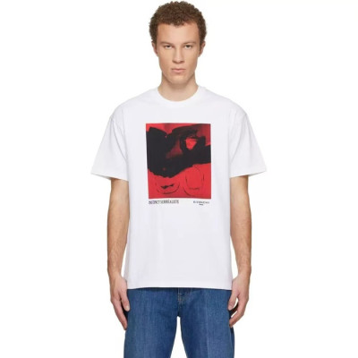 지방시 남성 라운드 반팔티 - Givenchy Mens Round Tshirt - gic14000x