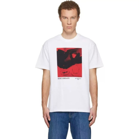지방시 남성 라운드 반팔티 - Givenchy Mens Round Tshirt - gic14000x