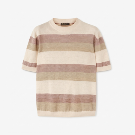 로로피아나 남성 라운드 반팔티 - Loro Piana Mens Round Tshirt - lpc14011x