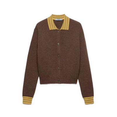 프라다 여성 폴로 가디건 - Prada Womens Polo Cardigan - prc14013x