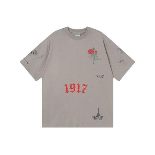 발렌시아가 남성 라운드 반팔 티셔츠 - Balenciaga Mens Round Tshirt - bac14035x