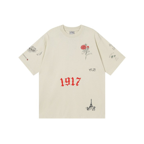 발렌시아가 남성 라운드 반팔 티셔츠 - Balenciaga Mens Round Tshirt - bac14036x