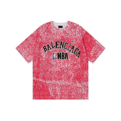발렌시아가 남성 라운드 반팔 티셔츠 - Balenciaga Mens Round Tshirt - bac14039x