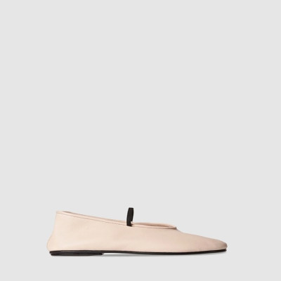 더 로우 여성 엘라스틱 가죽 발레 슈즈 - Tthe Row Womens Elastic Leather Ballet Shoes - ths13710x