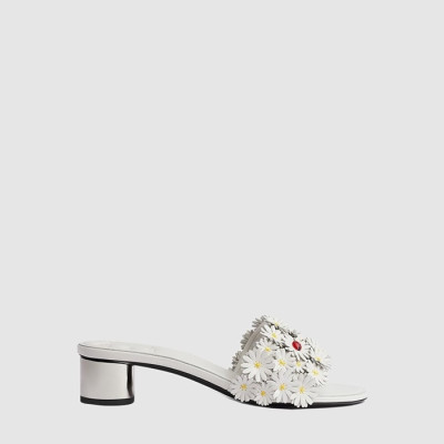 디올 여성 블룸 힐 슬라이드 - Dior Womens Bloom Heel Slides - dis13713x