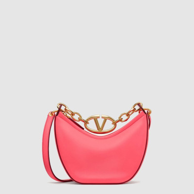 발렌티노 여성 브이로고 문 미니 호보백 - Valentino Womens V-Logo Moon Mini Hobo Bag - vab14964x