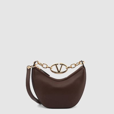 발렌티노 여성 브이로고 문 미니 호보백 - Valentino Womens V-Logo Moon Mini Hobo Bag - vab14966x