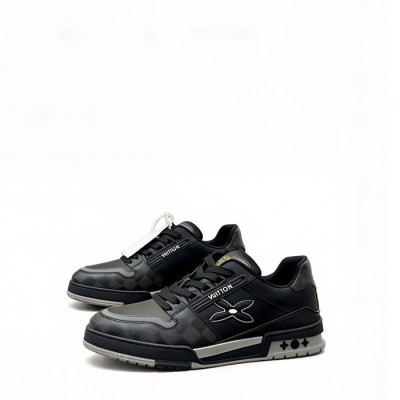 루이비통 남성 LV 트레이너 스니커즈 - Louis vuitton Mens LV Trainer Sneakers - lvs13781x