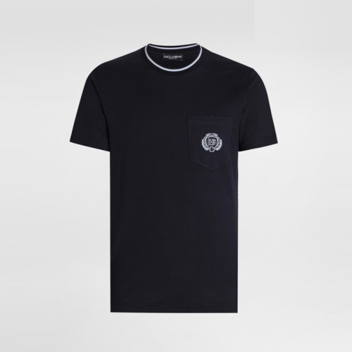 돌체앤가바나 남성 라운드 티셔츠 - Dolce&Gabbana Mens Round Tshirt - doc14124x