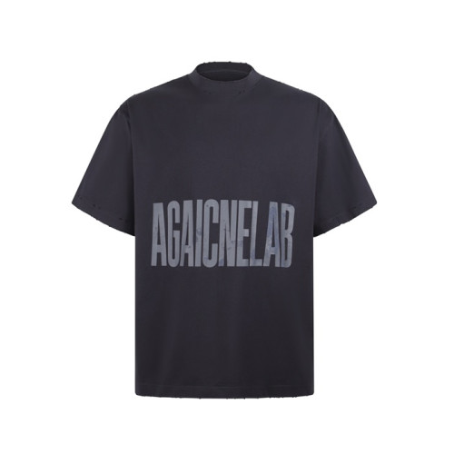 발렌시아가 남성 라운드 반팔 티셔츠 - Balenciaga Mens Round Tshirt - bac14127x
