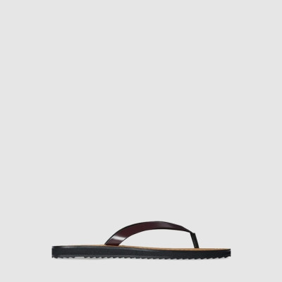 더 로우 여성 가죽 시티 플립플랍 - The Row Womens Leather City Flip-flops - ths13801x