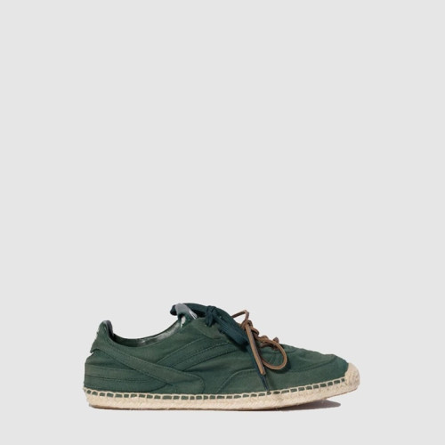 미우미우 여성 짐나지움 개버딘 스니커즈 - Miumiu Womens Gymnasium Gabardine Sneakers - mis13809x