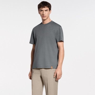 루이비통 남성 라운드 반팔티 - Louis vuitton Mens Round Tshirt - lvc14187x