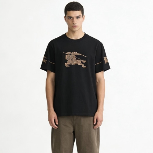 버버리 남성 라운드 반팔 티셔츠 - Burberry Mens Round Tshirt - buc14195x