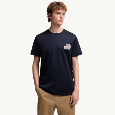 몽클레어 남성 라운드 반팔 티셔츠 - Moncler Mens Round Tshirt - moc14216x