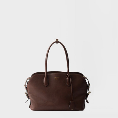 매장판 프라다 여성 라지 가죽 토트백 1BG600 - Prada Womens Large Leather Tote Bag - prb15022x