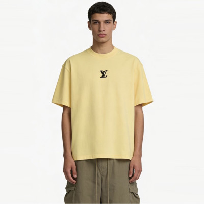 루이비통 남성 라운드 반팔티 - Louis vuitton Mens Round Tshirt - lvc14257x