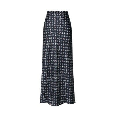 루이비통 여성 모노그램 부이 플레어 맥시 스커트 - Louis vuitton Womens Monogram Buoy Flared Maxi Skirt - lvc14294x
