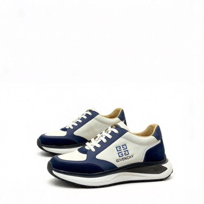 지방시 남성 레더 스니커즈 - Givenchy Mens Leather Sneakers - gis13841x