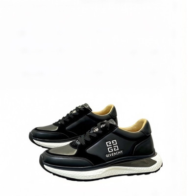 지방시 남성 레더 스니커즈 - Givenchy Mens Leather Sneakers - gis13842x