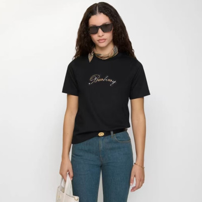 버버리 여성 반팔 티셔츠 - Burberry Womens Round Tshirt - buc14340x