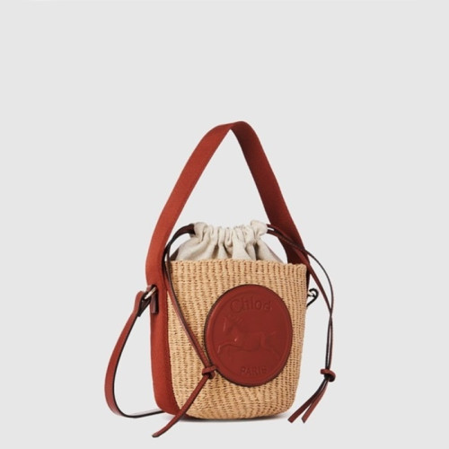 끌로에 여성 스몰 Horse Medal 바스켓 - Chloe Womens Small Horse Medal Basket - chb15049x