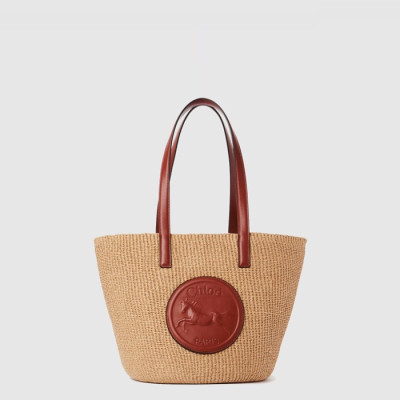 끌로에 여성 라지 Horse Medal 바스켓 - Chloe Womens Large Horse Medal Basket - chb15050x