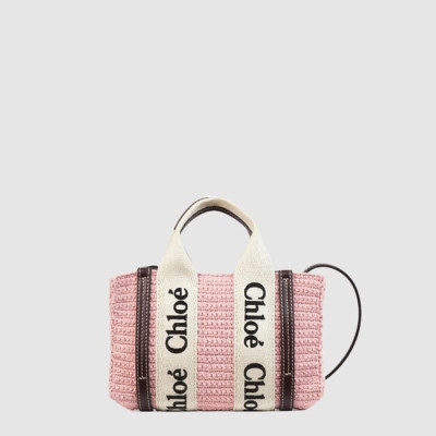 끌로에 여성 우디 스트랩 토트 백 미니 - Chloe Womens Woody Strap Tote Bag Mini - chb15061x