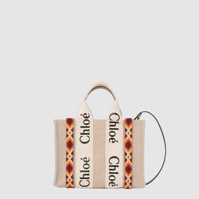 끌로에 여성 우디 스몰 토트 백 - Chloe Womens Woody Small Tote Bag - chb15068x