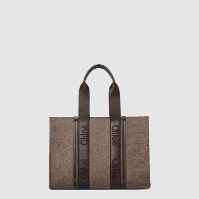 끌로에 여성 우디 토트 백 라지 - Chloe Womens Woody Tote Bag Large - chb15117x
