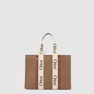 끌로에 여성 우디 토트 백 라지 - Chloe Womens Woody Tote Bag Large - chb15119x