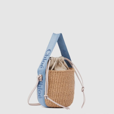 끌로에 여성 우디 바스켓 백 스몰 - Chloe Womens Woody Basket Bag Small - chb15131x