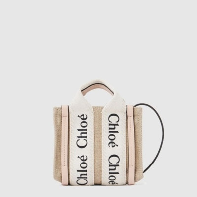 끌로에 여성 우디 토트 백 나노 - Chloe Womens Woody Tote Bag Nano - chb15142x