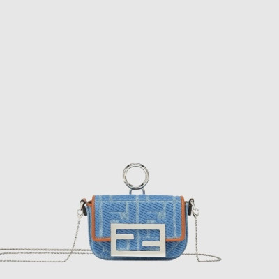 펜디 여성 나노 바게트 참 - Fendi Womens Nano Baguette Charm - feb15215x