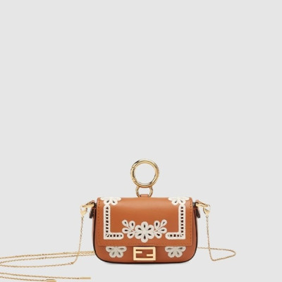 펜디 여성 슈퍼 미니 체인 백 - Fendi Womens Super Mini Chain Bag - feb15234x